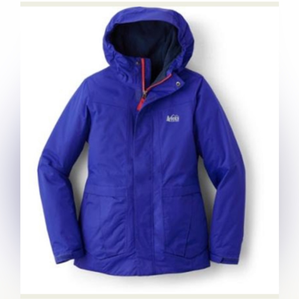 REI-Coop 10-12 Winter Jacket purple/blue